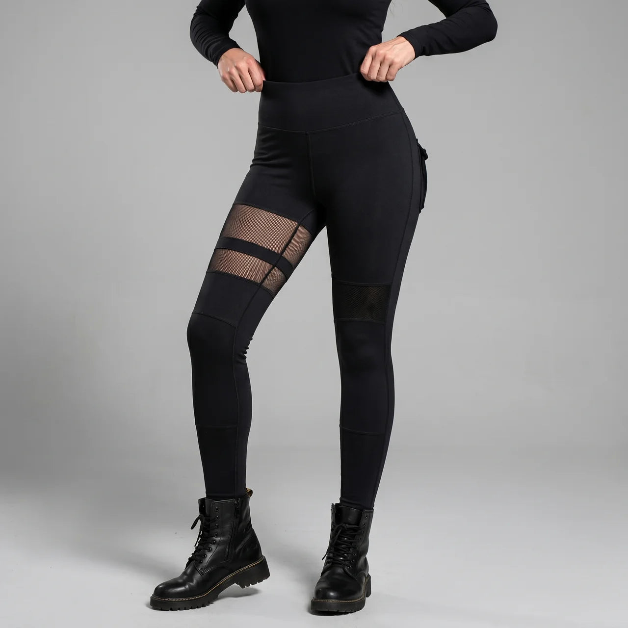 EKON MeshRide Women's Armored Riding Leggings
