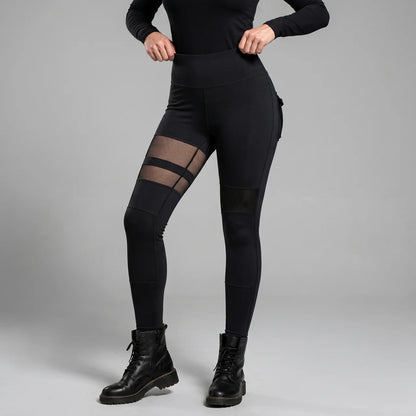 EKON MeshRide Women's Armored Riding Leggings