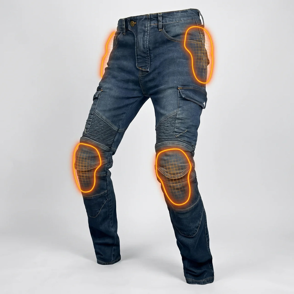 EKON GuardFlex Cargo Riding Jeans