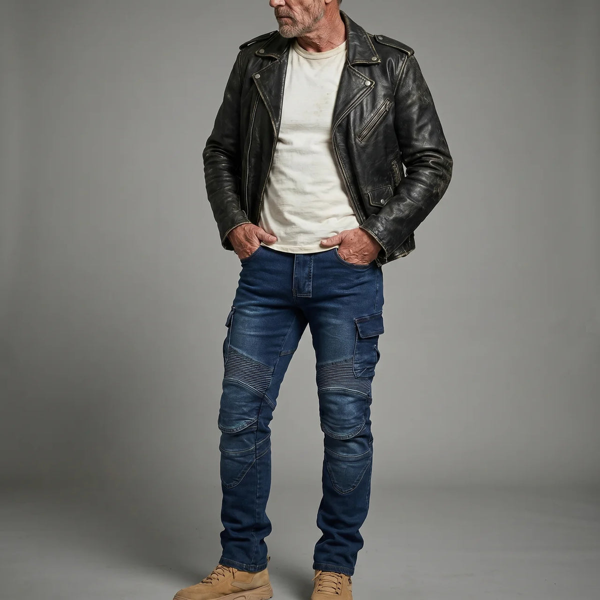 EKON GuardFlex Cargo Riding Jeans