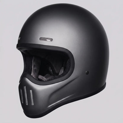 EKON PureRetro Full-Face Riding Helmet