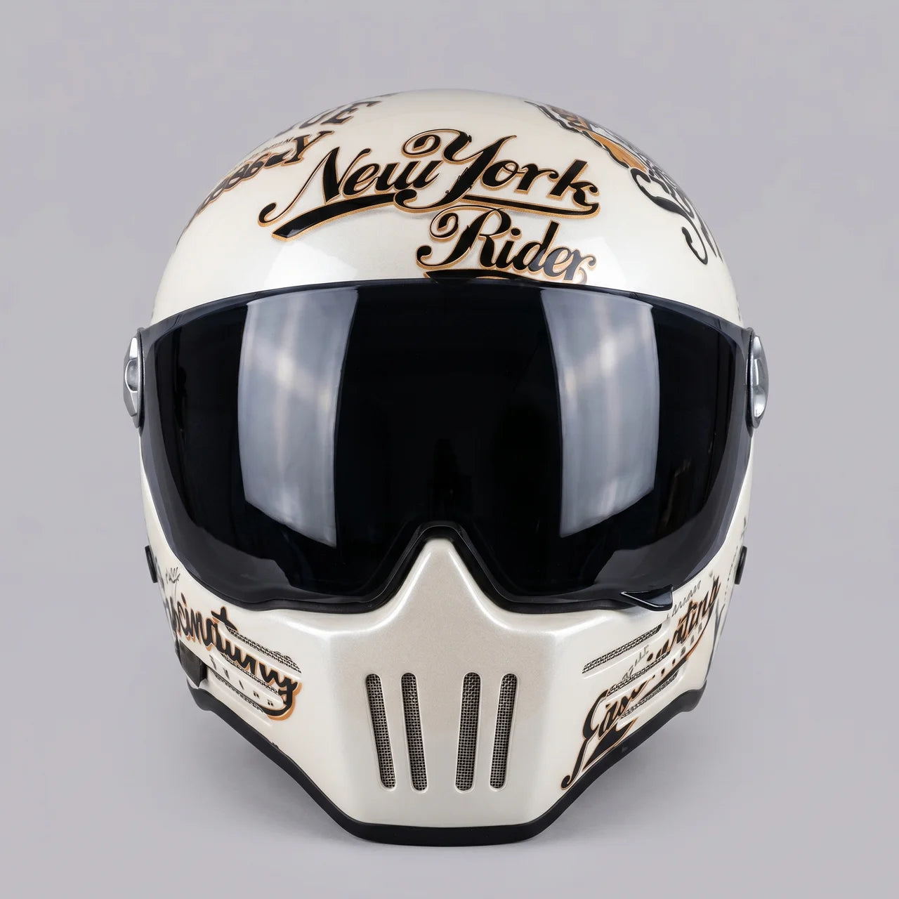 EKON New York Graphic Retro Helmet