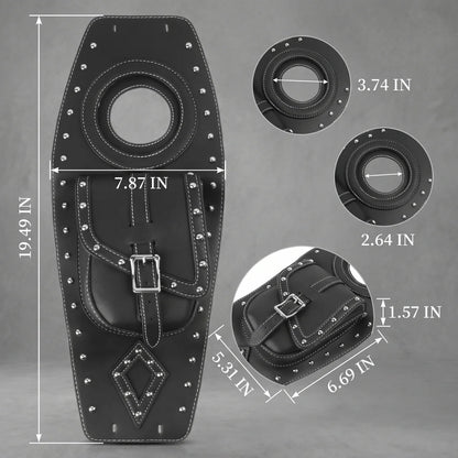 EKON StudLine Motorcycle Tank Bag