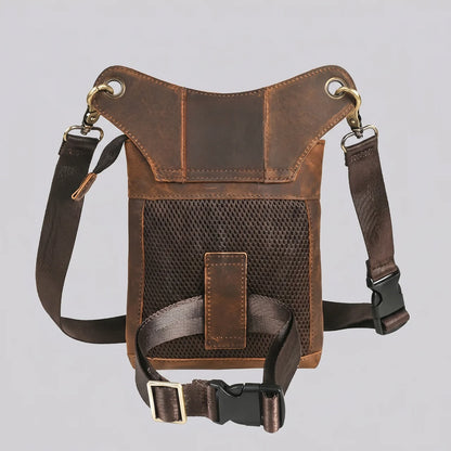 EKON RoadCarry Leather Leg Bag