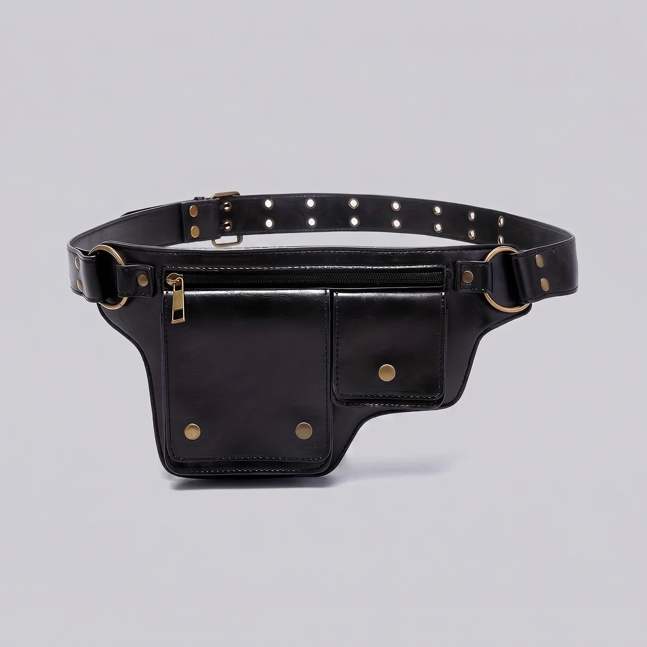 EKON RivetBelt Moto Waist Bag
