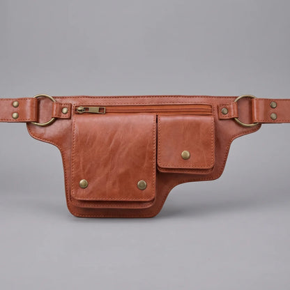 EKON RivetBelt Moto Waist Bag
