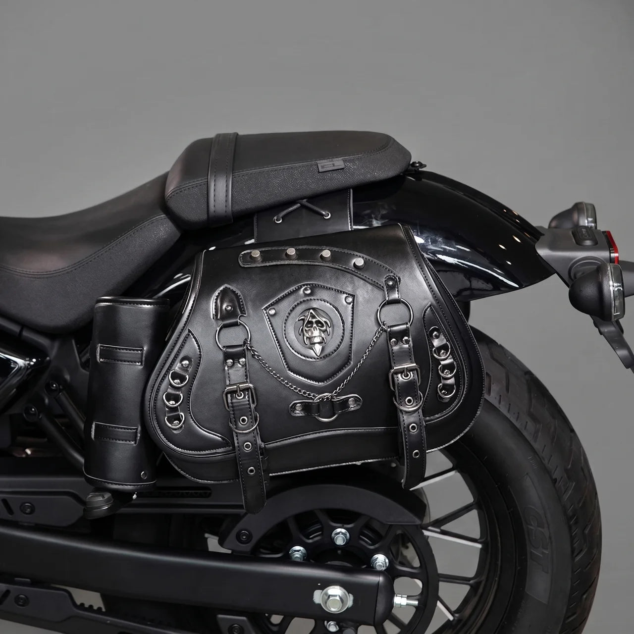 EKON ChainCrest Motorcycle Saddlebags