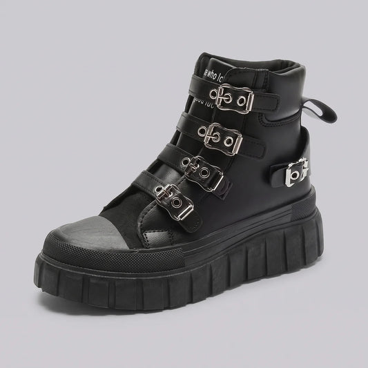 EKON BuckleRise Women’s Moto Boots