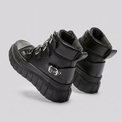 EKON BuckleRise Women’s Moto Boots