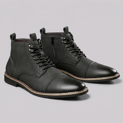 EKON RoadZip Moto Boots Black