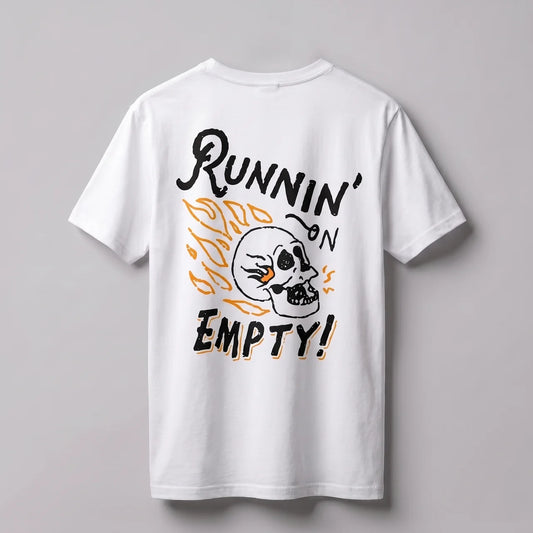 EKON EmptyRoad Moto Graphic Tee White