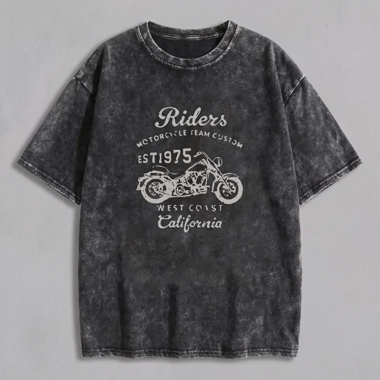 EKON WestRide Washed Moto Graphic Tee
