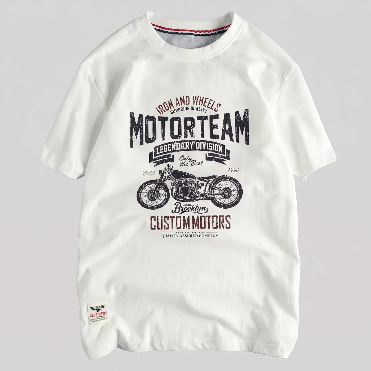 EKON MotorTeam Washed Moto Graphic Tee