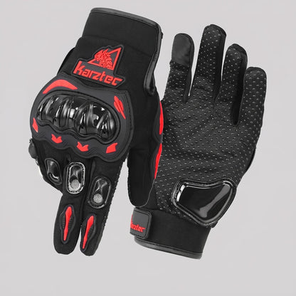 EKON AeroShield Riding Gloves Red