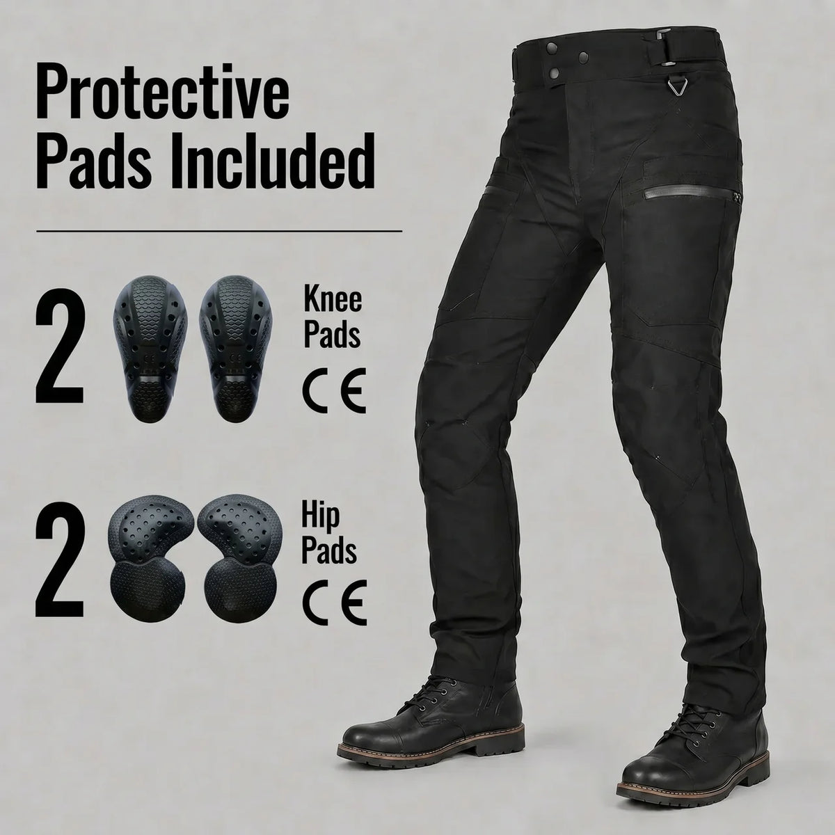 EKON ArmorCargo Weather-Resistant Riding Pants 4XL US 40W