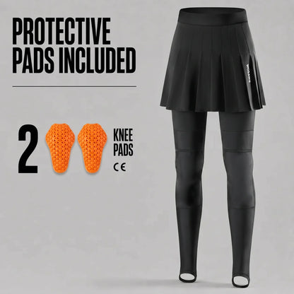 EKON Women’s Pleated Riding Leggings L US 8 10
