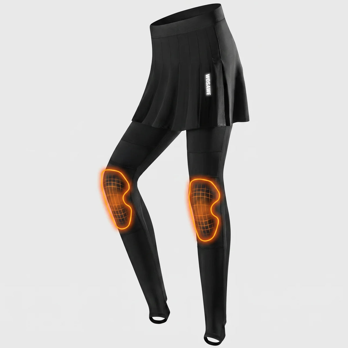 EKON Women’s Pleated Riding Leggings