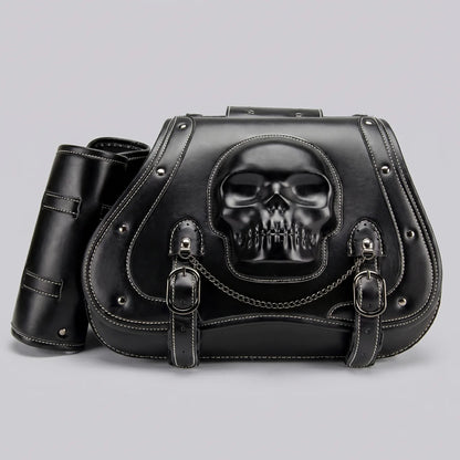 EKON SkullVault Motorcycle Saddlebags