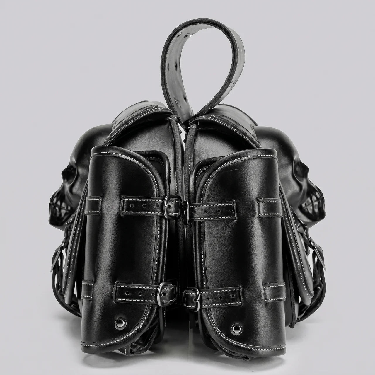 EKON SkullVault Motorcycle Saddlebags