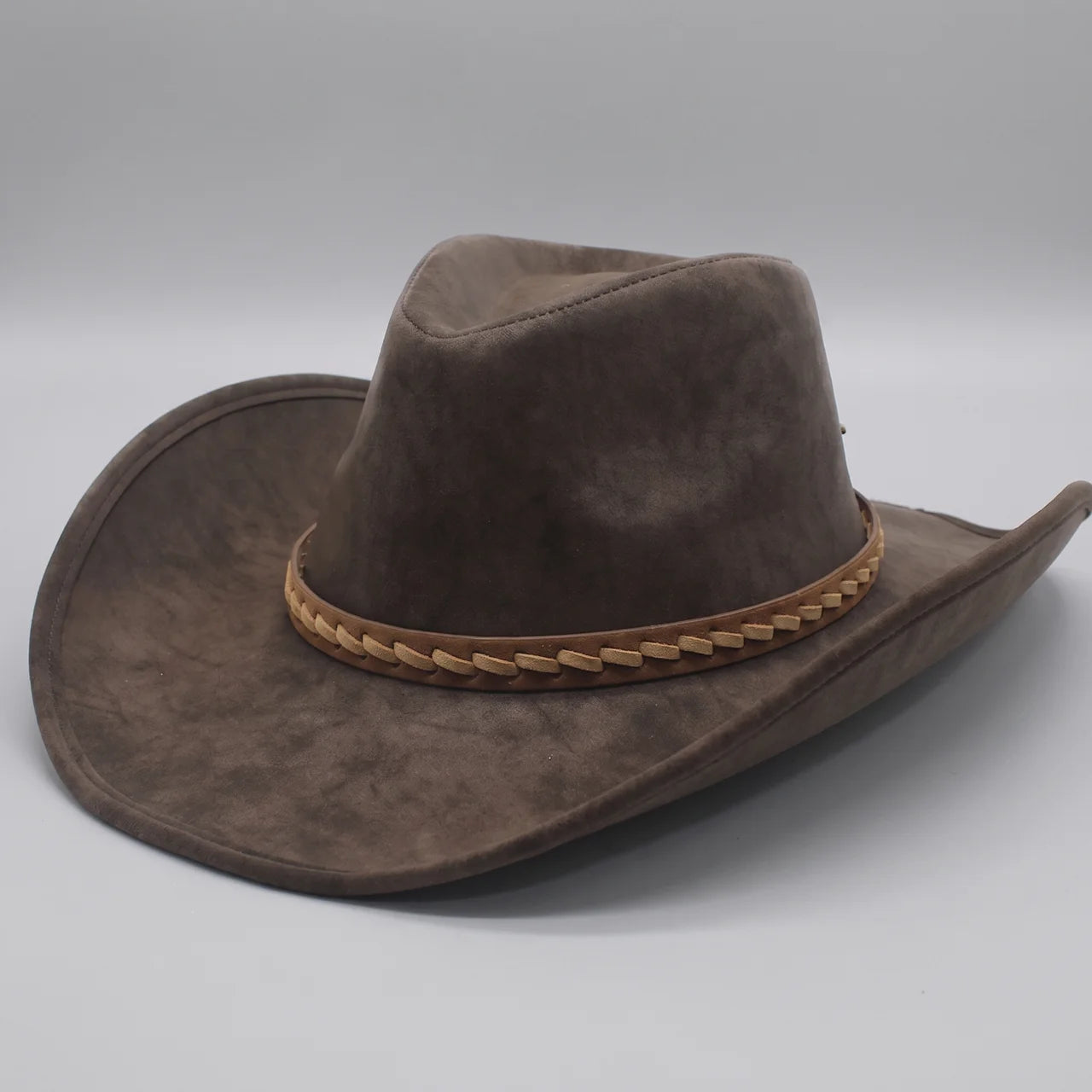 EKON Weathered Outback Cowboy Hat Brown