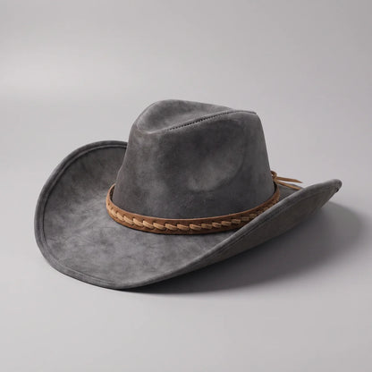 EKON Weathered Outback Cowboy Hat Dark Gray