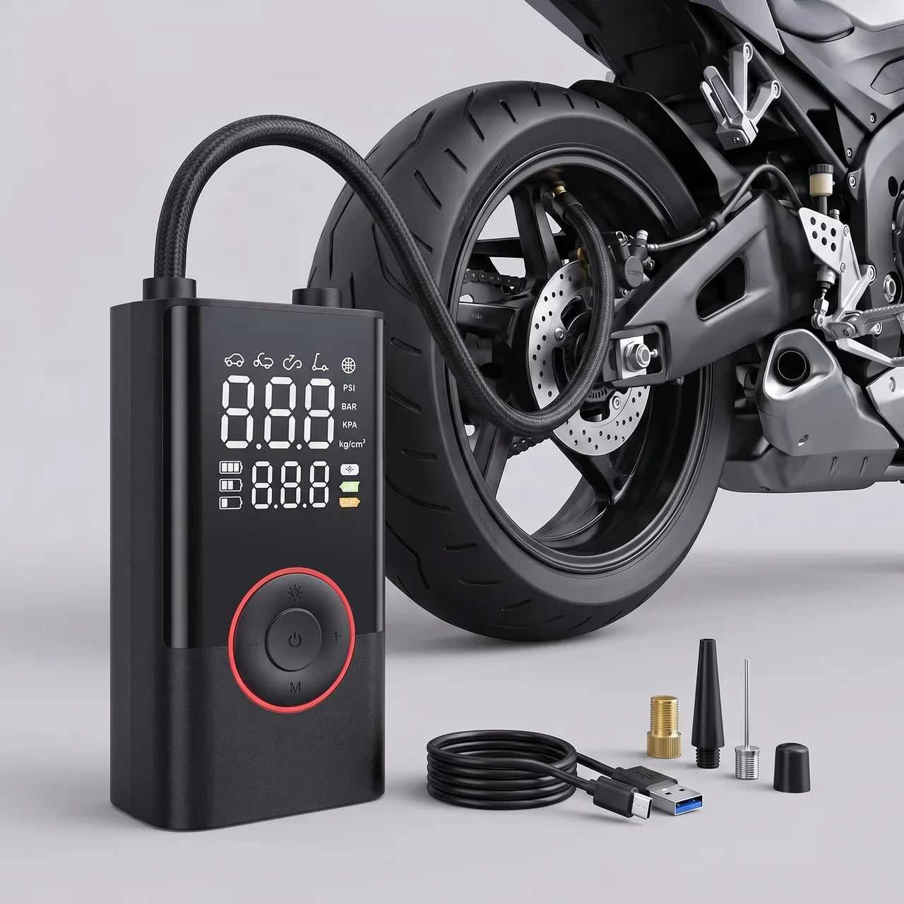 EKON 150 PSI Portable Tire Inflator