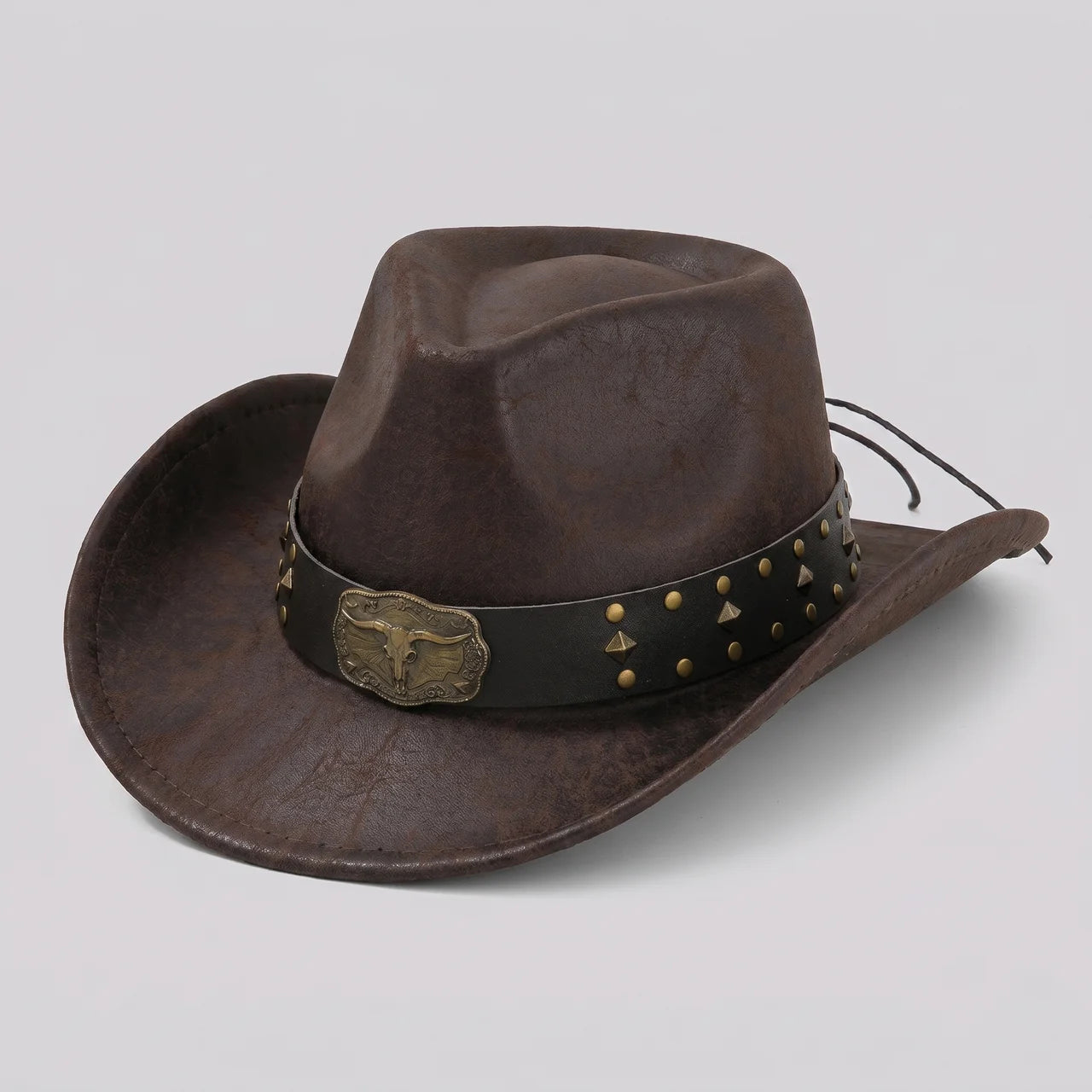 EKON Western Sun Hat Brown