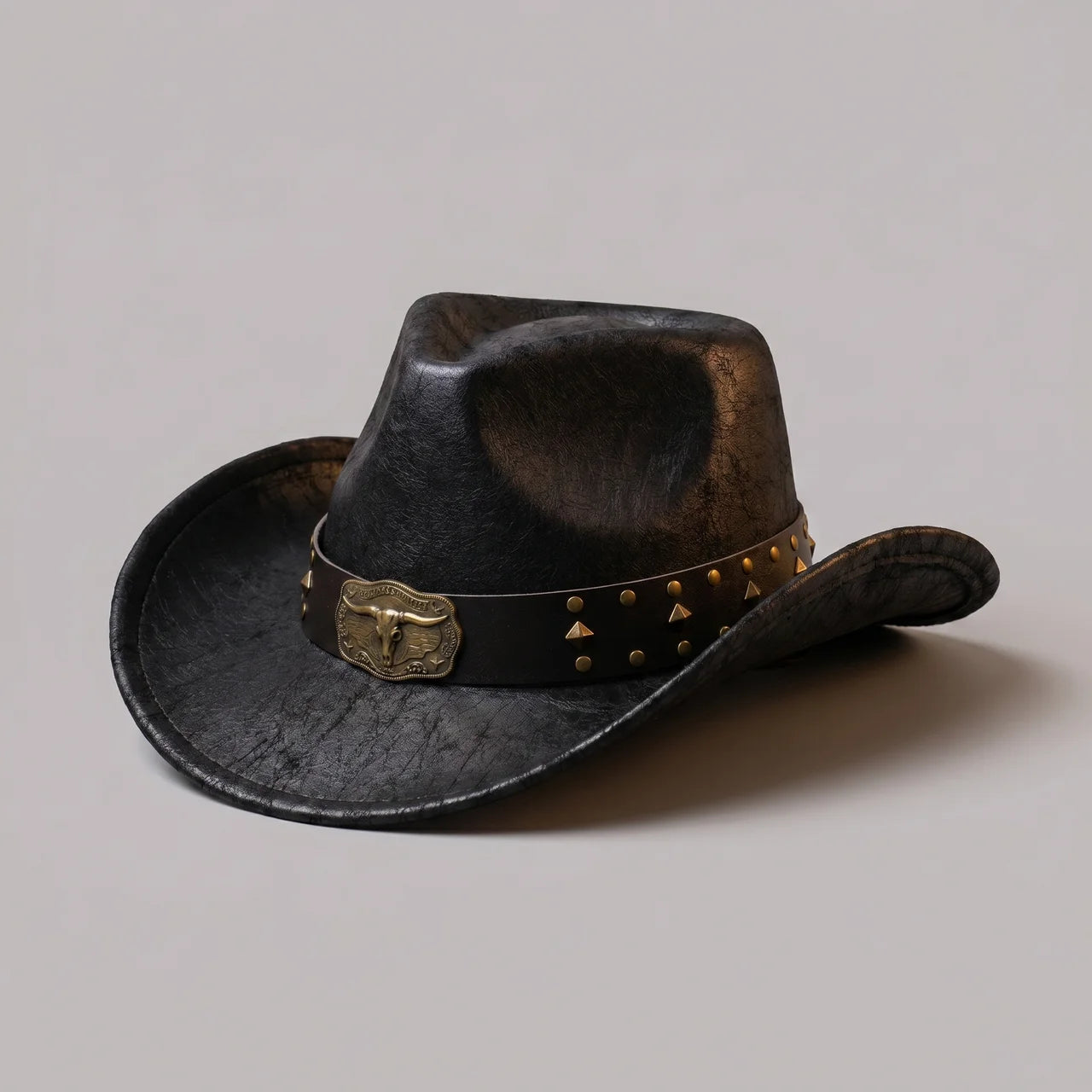 EKON Western Sun Hat Black