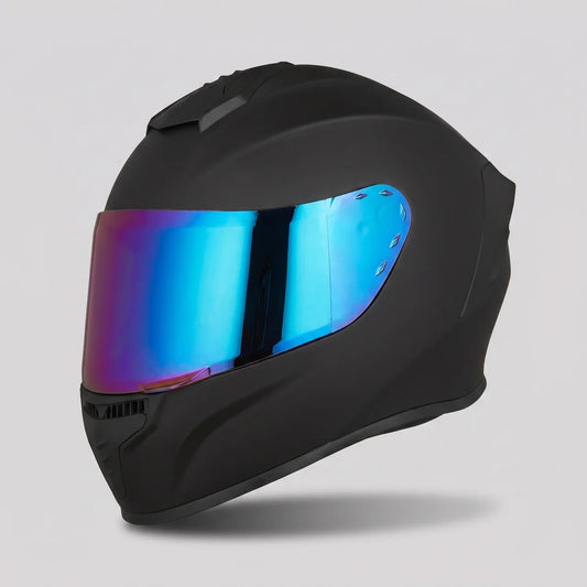 EKON Multi-Vent Mirror Helmet Matte Black
