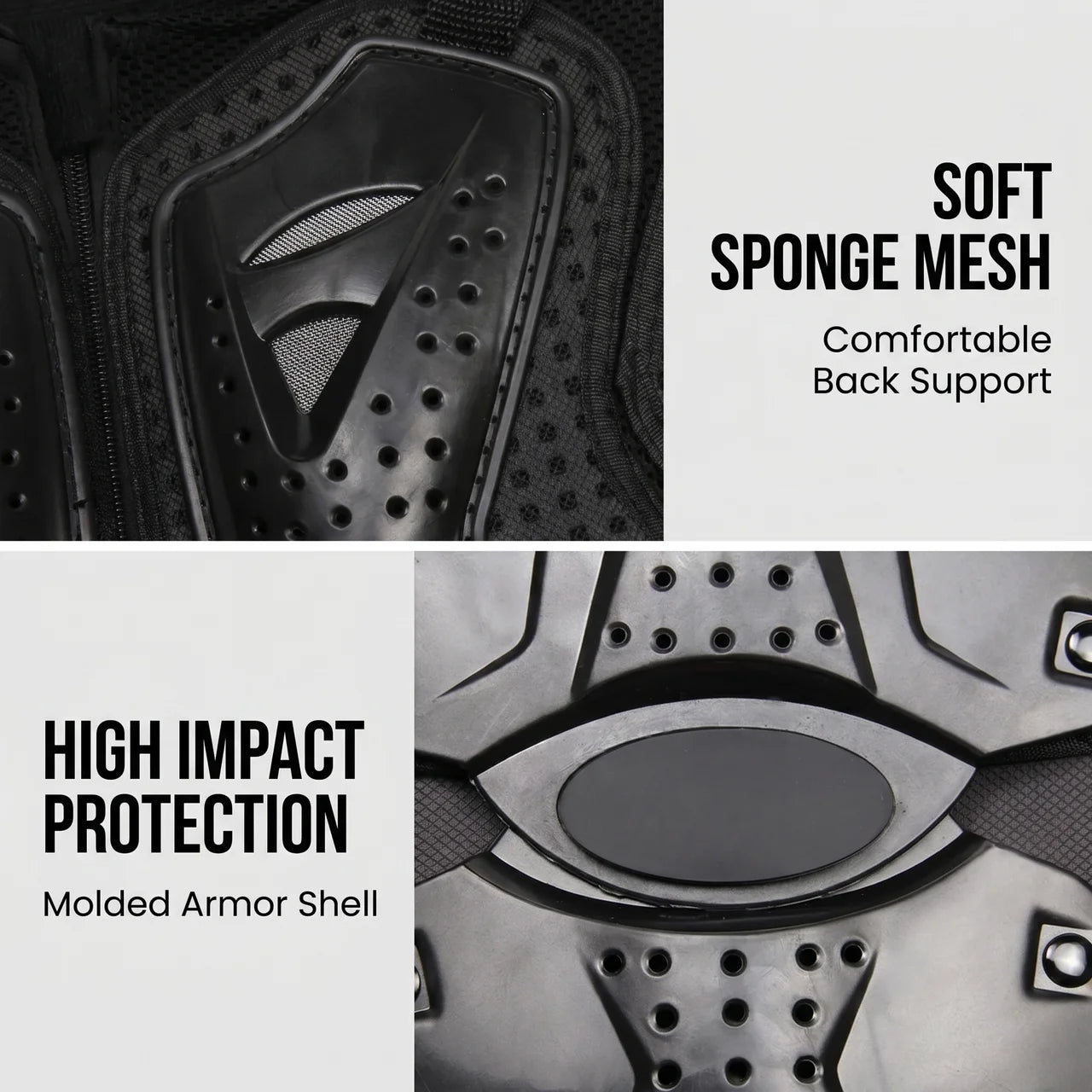 EKON FullShield Mesh Riding Jacket
