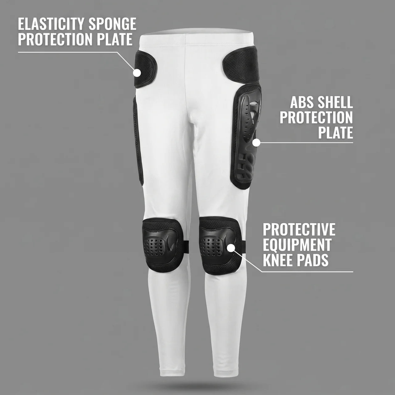 EKON FullShield Armored Riding Leggings