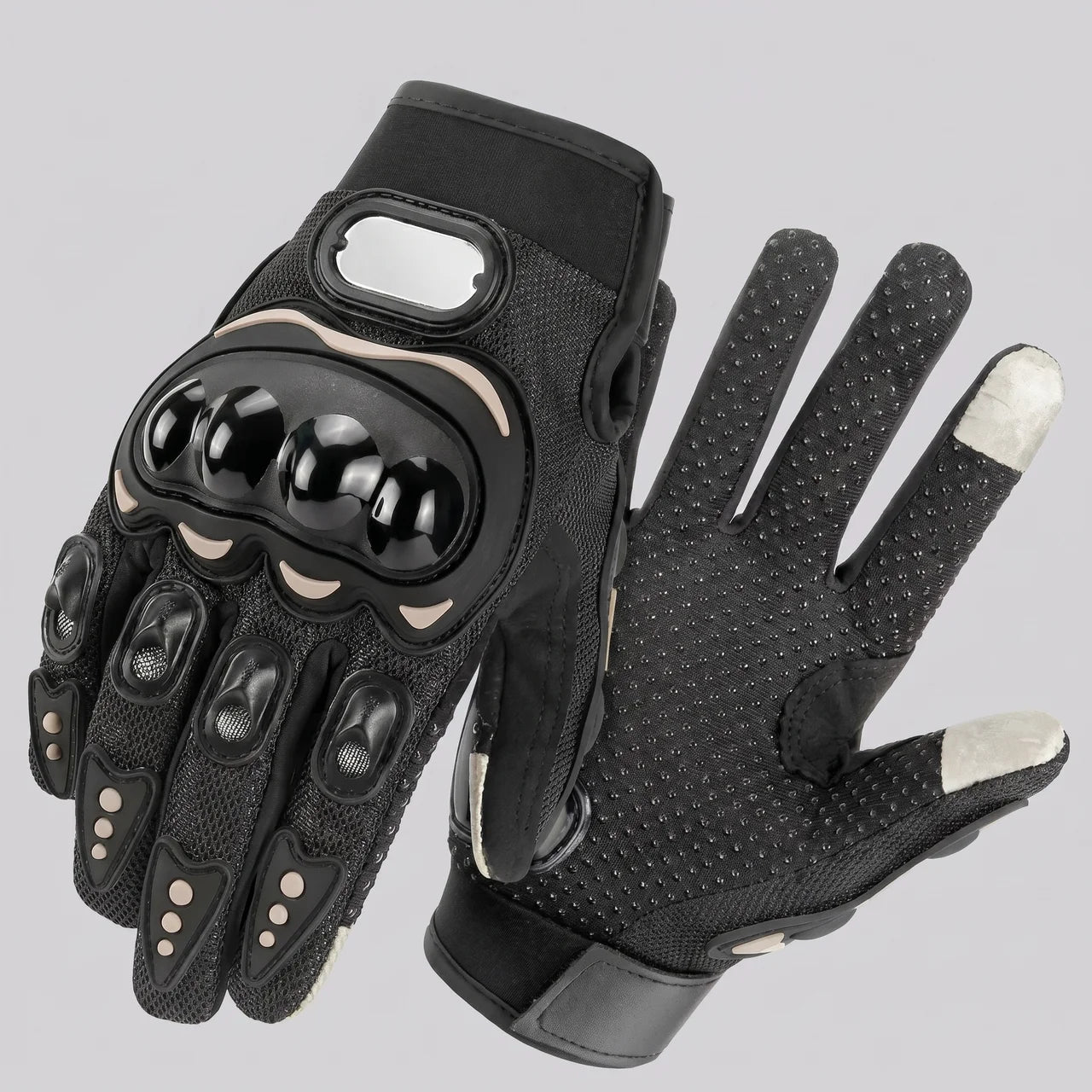 EKON AeroShield Riding Gloves Black