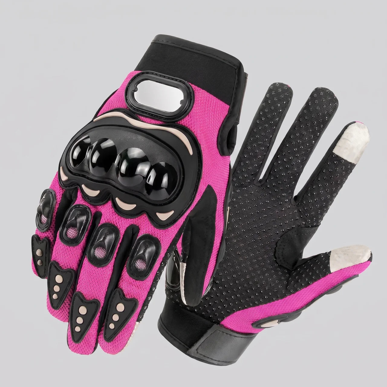 EKON AeroShield Riding Gloves Pink