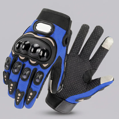 EKON AeroShield Riding Gloves Blue