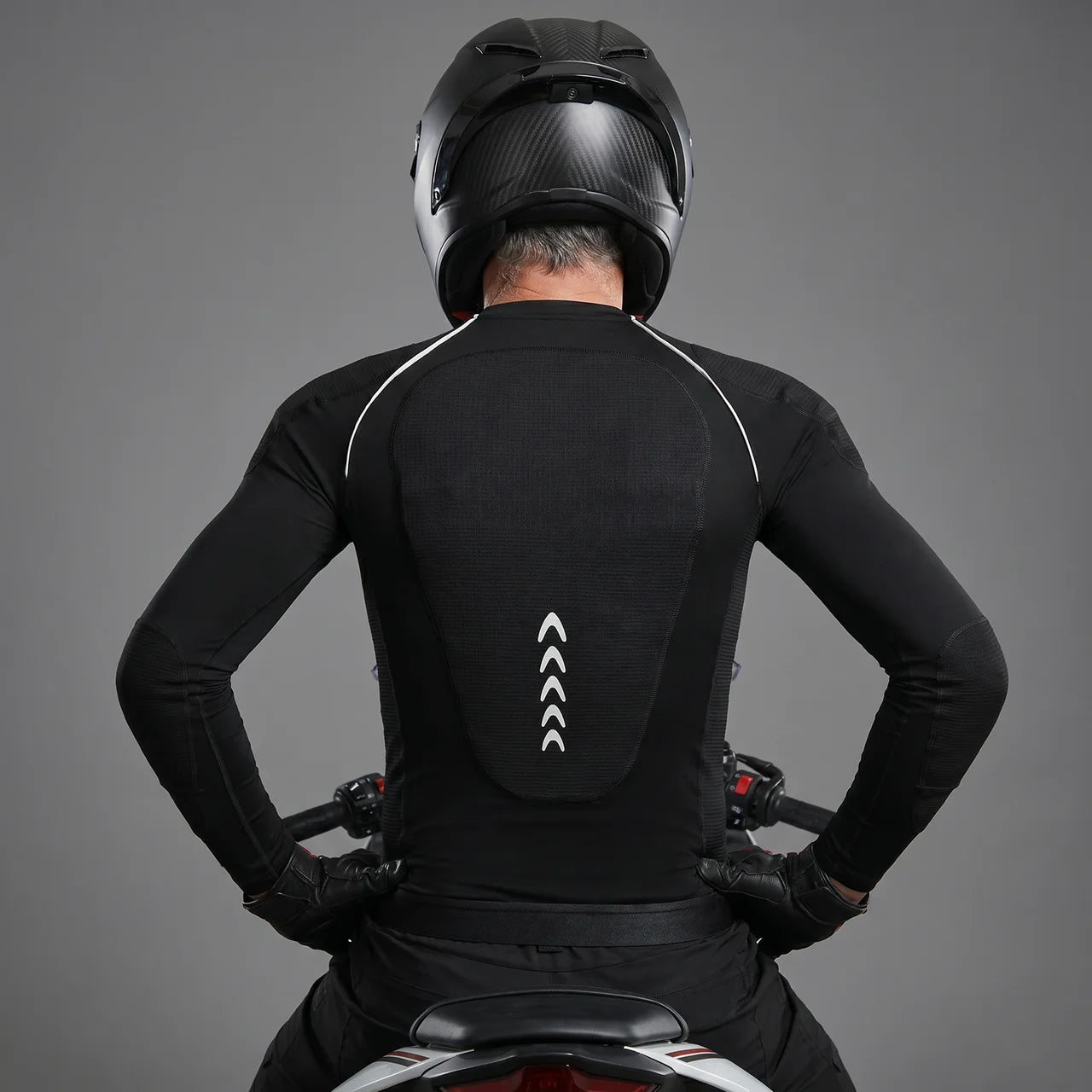 EKON Men’s Armored Breathable Motorcycle Jacket