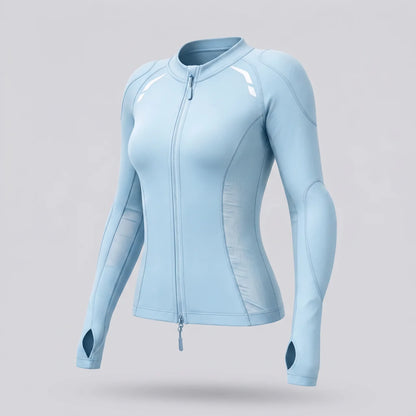 EKON FlexShield Women’s Riding Jacket Blue