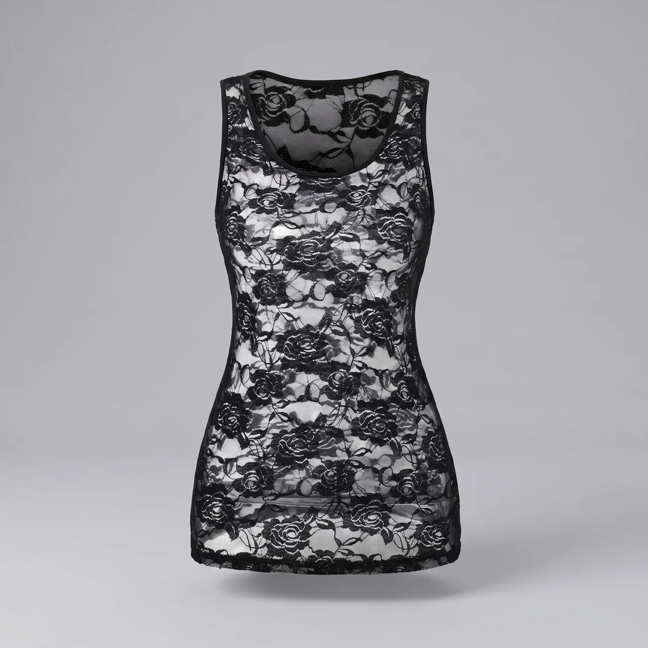 EKON Women’s Lace Skull Graphic Tee