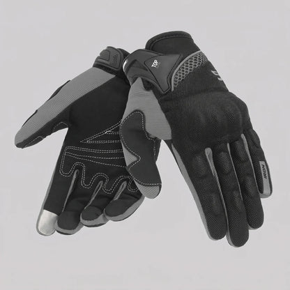 EKON Mesh Protective Riding Gloves Gray