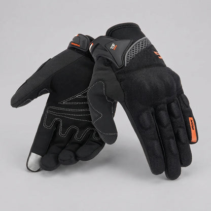 EKON Mesh Protective Riding Gloves Black