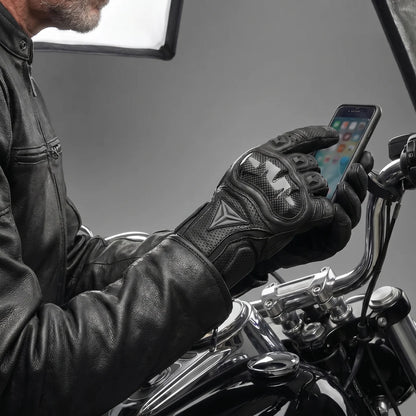 EKON Vented Cowhide Riding Gloves