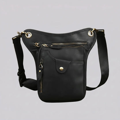 EKON RoadVault Leather Leg Bag