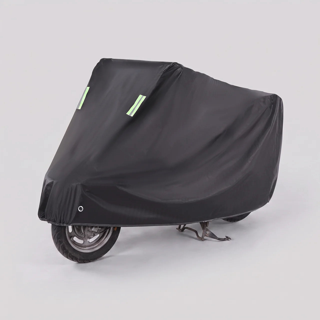 EKON All-Weather Reflective Motorcycle Cover Black