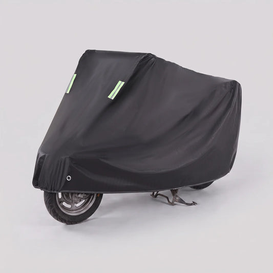 EKON All-Weather Reflective Motorcycle Cover Black