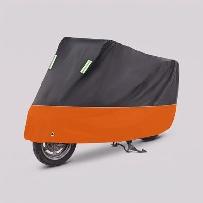 EKON All-Weather Reflective Motorcycle Cover Orange