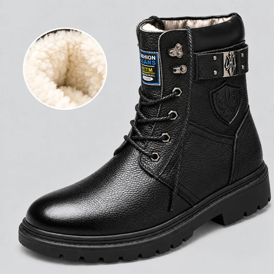 EKON Ironcrest Fleece-Lined Lace-Up Boots