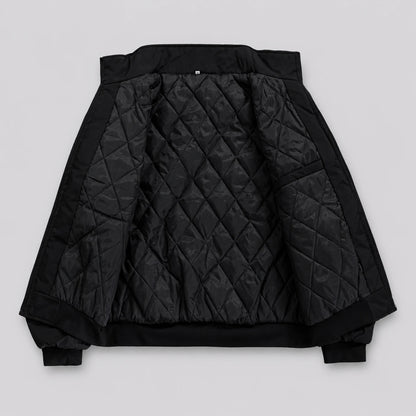 EKON Racing Patch Quilted-Lined Jacket