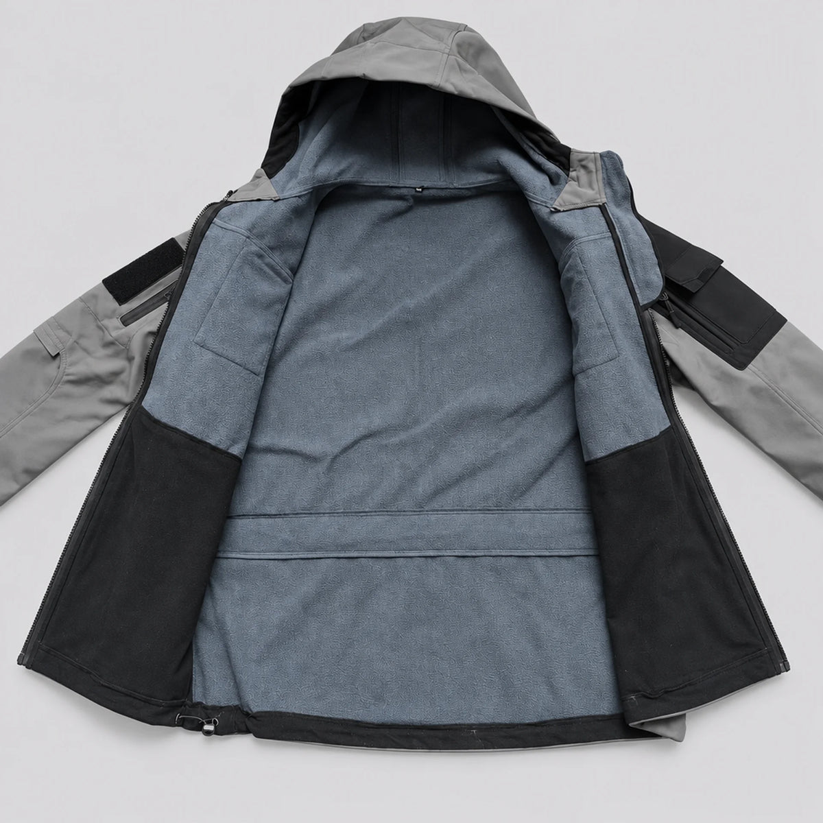 EKON Multi-Pocket Hooded Jacket