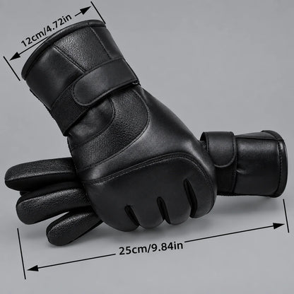 EKON Fleece-Lined Touchscreen Riding Gloves