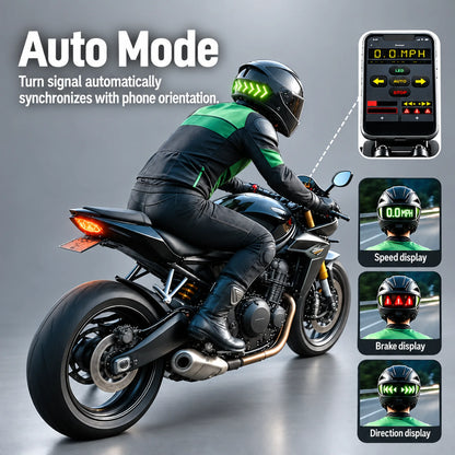 EKON 4-in-1 Smart LED Helmet Display