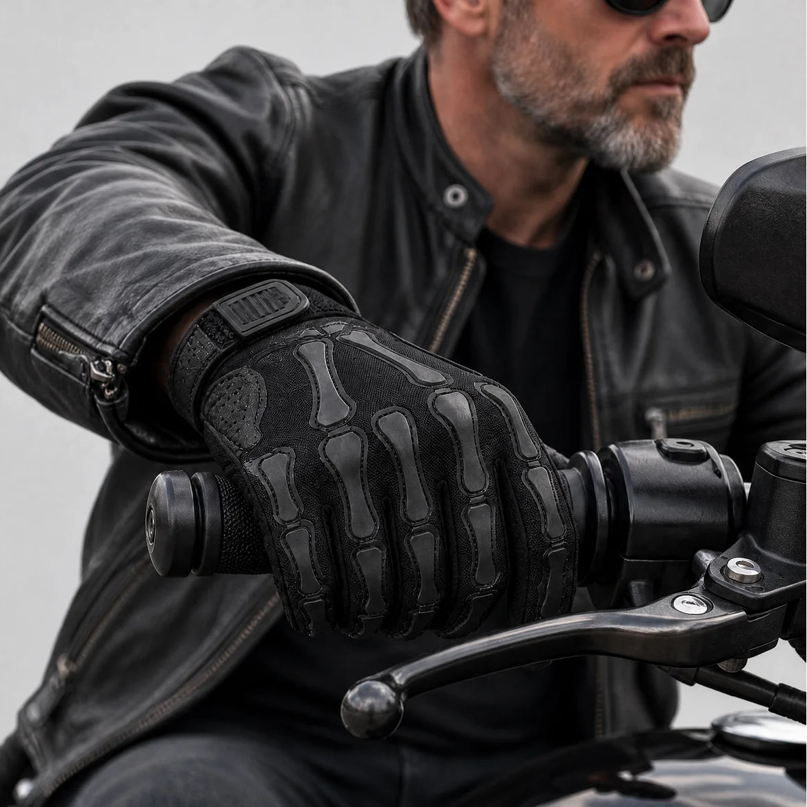 EKON Skeleton Touchscreen Tactical Riding Gloves